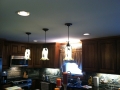 kitchen lighting electrical work